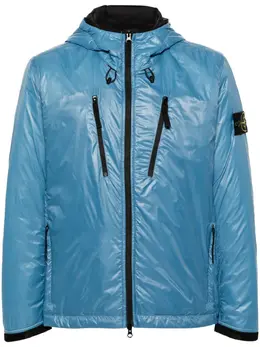 Stone Island: Голубая куртка  Compass