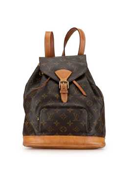 Louis Vuitton Pre-Owned: Коричневый рюкзак 