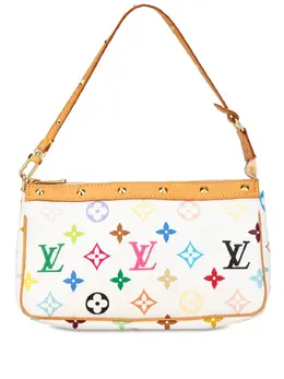 Louis Vuitton Pre-Owned: Белая сумка 