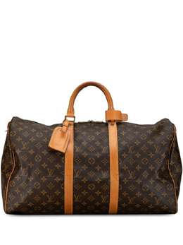 Louis Vuitton Pre-Owned: Коричневая сумка 