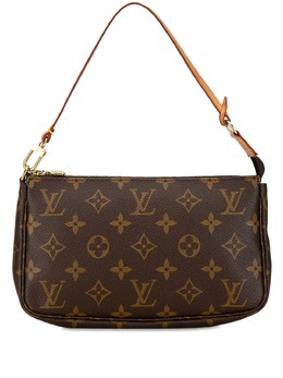 Louis Vuitton Pre-Owned: Коричневая сумка 