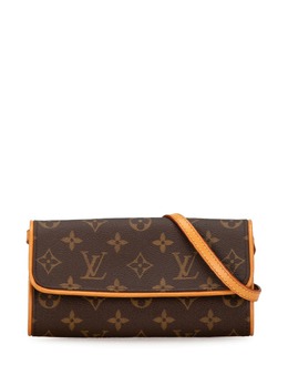 Louis Vuitton Pre-Owned: Коричневая сумка через плечо 