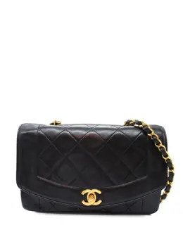 CHANEL Pre-Owned: Чёрная сумка 