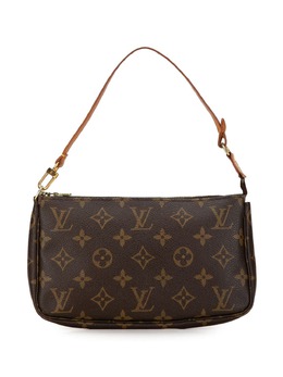 Louis Vuitton Pre-Owned: Коричневая сумка 