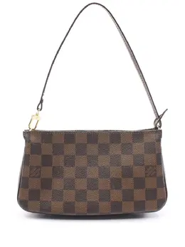 Louis Vuitton Pre-Owned: Коричневый клатч 