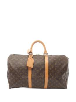 Louis Vuitton Pre-Owned: Коричневая сумка 