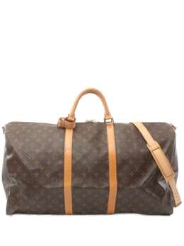 Louis Vuitton Pre-Owned: Коричневая сумка 