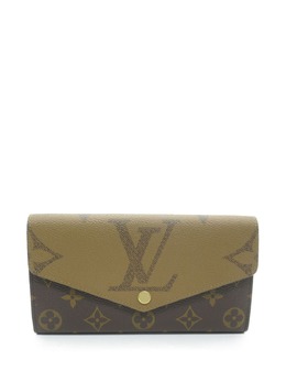 Louis Vuitton Pre-Owned: Коричневый кошелёк 