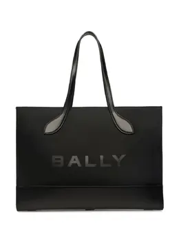 Bally: Чёрная сумка-шоппер 