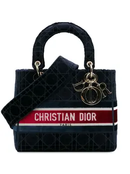 Christian Dior Pre-Owned: Голубая сумка 