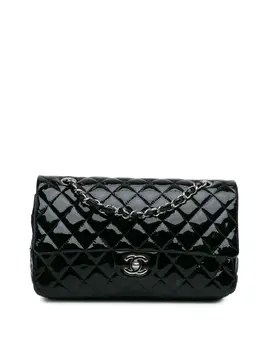 CHANEL Pre-Owned: Чёрная сумка 