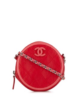 CHANEL Pre-Owned: Розовая сумка через плечо 