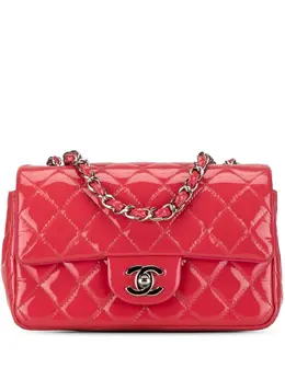 CHANEL Pre-Owned: Розовая сумка через плечо 