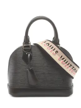 Louis Vuitton Pre-Owned: Чёрная сумка 