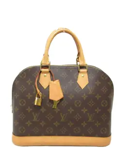 Louis Vuitton Pre-Owned: Коричневая сумка-шоппер 