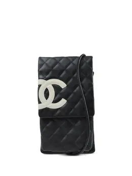 CHANEL Pre-Owned: Чёрная сумка 