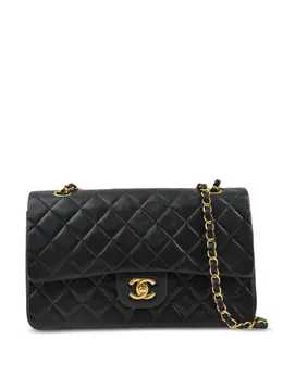 CHANEL Pre-Owned: Чёрная сумка 