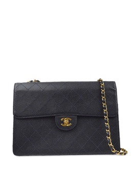 CHANEL Pre-Owned: Чёрная сумка 