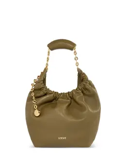 LOEWE: Зелёная сумка 