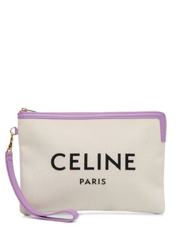 Céline Pre-Owned: Белый клатч 