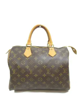 Louis Vuitton Pre-Owned: Коричневая сумка 