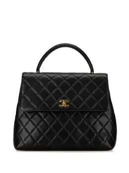 CHANEL Pre-Owned: Чёрная сумка 