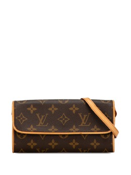 Louis Vuitton Pre-Owned: Коричневая сумка через плечо 