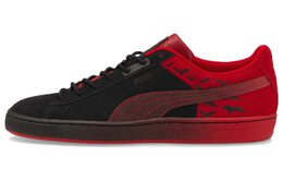 PUMA: Чёрные кроссовки  Suede Classic