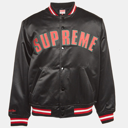 Supreme: Атласная куртка  Mitchell Ness