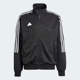 adidas: Чёрная толстовка  Tiro