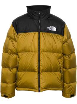 The North Face: Зелёная куртка  Nuptse