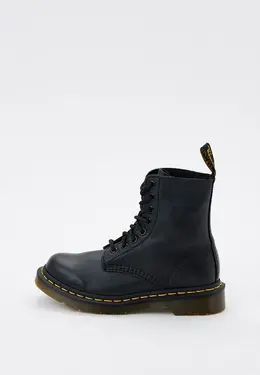 Dr. Martens: Чёрные ботинки 