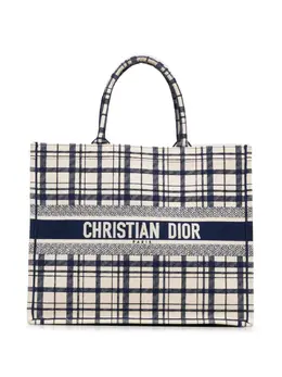 Christian Dior Pre-Owned: Голубая сумка-шоппер 