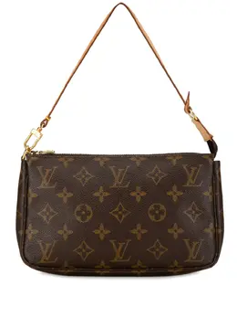 Louis Vuitton Pre-Owned: Коричневая сумка 