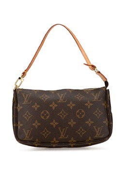Louis Vuitton Pre-Owned: Коричневая сумка 