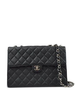 CHANEL Pre-Owned: Чёрная сумка 