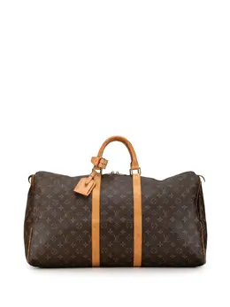 Louis Vuitton Pre-Owned: Коричневая сумка 