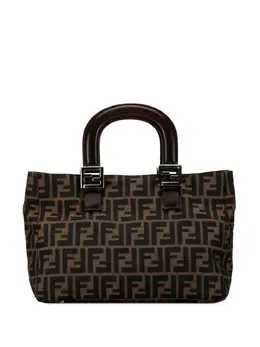 Fendi Pre-Owned: Коричневая сумка-шоппер 