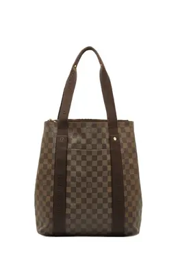 Louis Vuitton Pre-Owned: Коричневая сумка-шоппер 