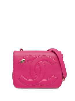 CHANEL Pre-Owned: Розовая сумка через плечо 