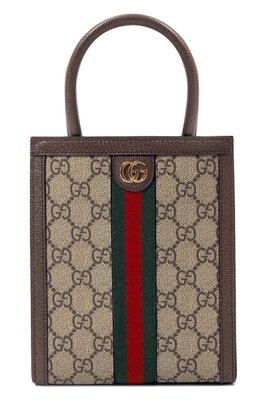 Gucci: Бежевая сумка  Ophidia