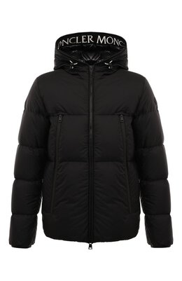 Moncler: Пуховик с капюшоном 