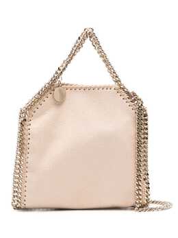 Stella McCartney: Бежевая сумка  Falabella Mini