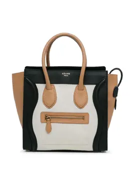 Céline Pre-Owned: Коричневая сумка-шоппер 