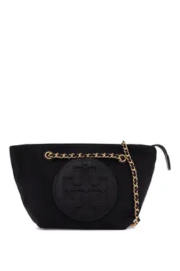 Tory Burch: Чёрная сумка  Ella