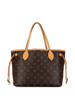 Louis Vuitton Pre-Owned: Коричневая сумка-шоппер 