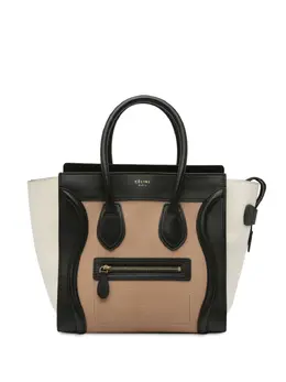 Céline Pre-Owned: Коричневая сумка-шоппер 