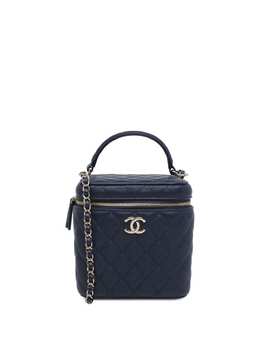 CHANEL Pre-Owned: Голубая сумка 