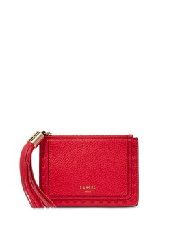 Lancel: Красный картхолдер 