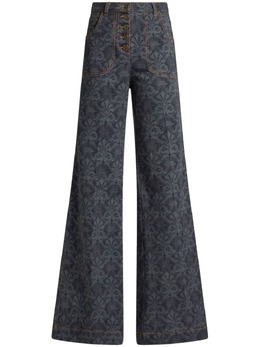 ETRO: Расклешённые джинсы 